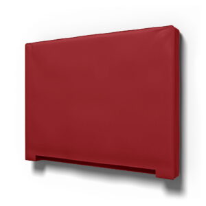 IKEA - Abelvär Headboard Cover, Scarlet Red, Cotton - Bemz