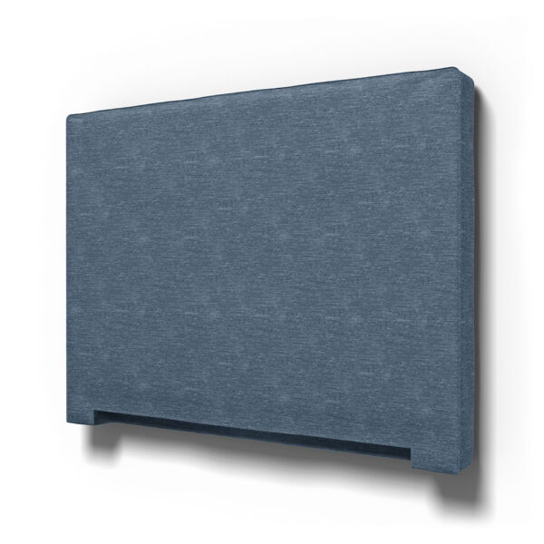 IKEA - Abelvär Headboard Cover, Mineral Blue, Velvet - Bemz