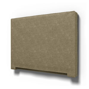 IKEA - Abelvär Headboard Cover, Beige, Velvet - Bemz