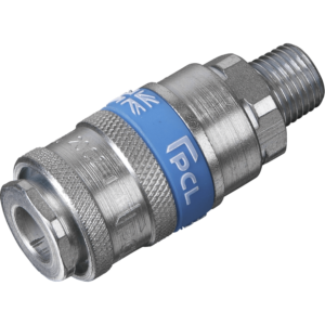 Sealey PCL Air Line Coupling BSPT Male Thread 1/4" BSPT Pack of 1