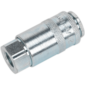 Sealey PCL Air Line Coupling BSP Female Thread 1/4" BSP Pack of 50