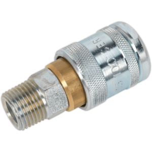 Sealey AC23 PCL100 Coupling Body Male 1/2" BSP Pack of 1