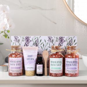 6 Pcs Himalayan Bath Salts Foot Spa Set