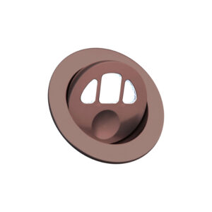 Beadlight Alto Light with Integral Bezel, anodised bronze