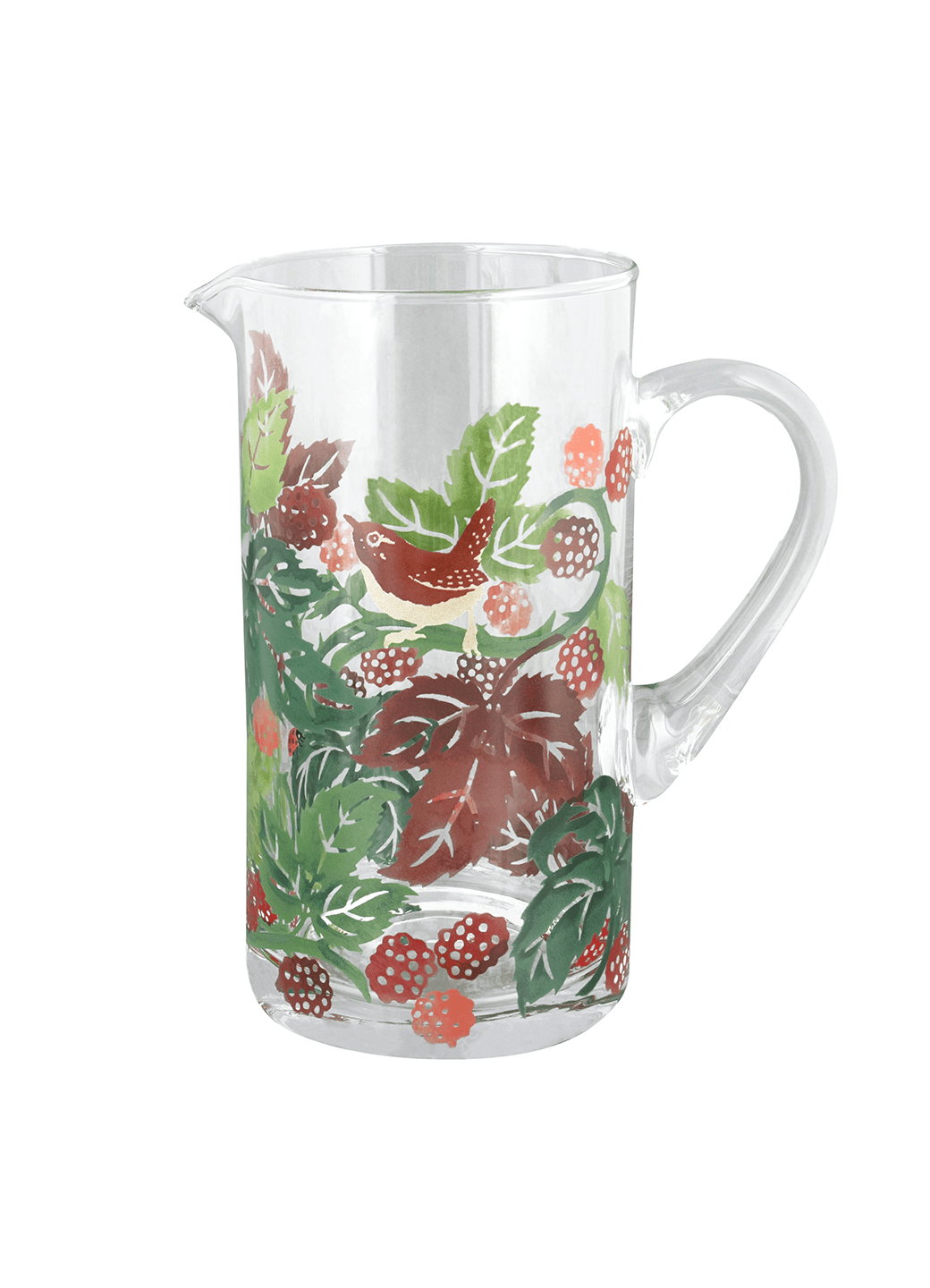 Emma Bridgewater | Bramble Glass Jug - Unique Hand-Etched Piece - Image 2