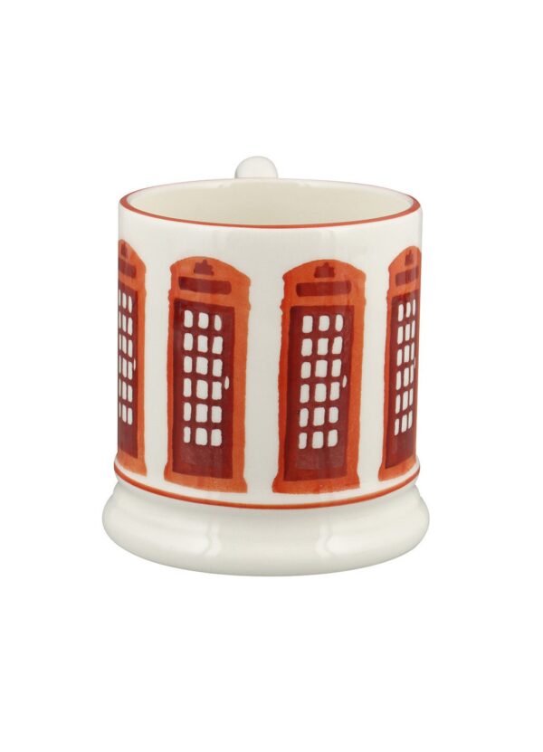 Seconds Telephone Box 1/2 Pint Mug - Unique Handmade & Handpainted English Earthenware Tea/Coffee Mug  | Emma Bridgewater - Image 5