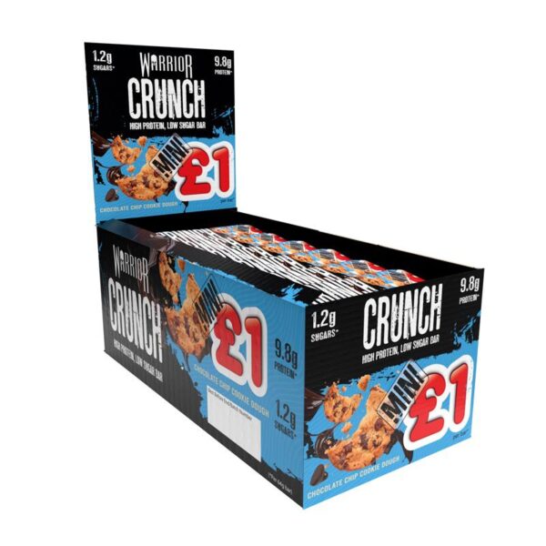 24x Protein Bars - Warrior Crunch - High Protein Low Sugar Bars