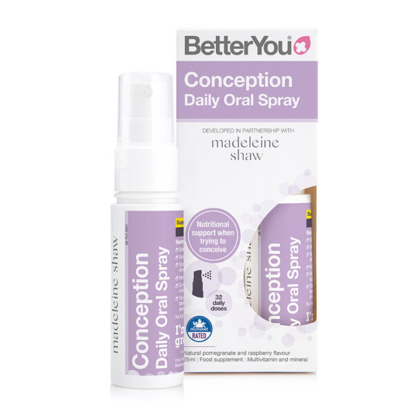 Conception Oral Spray | BetterYou x Madeleine Shaw