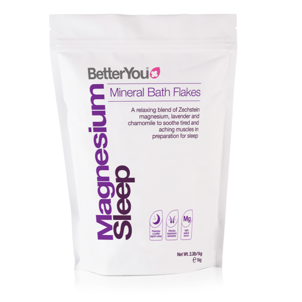 Magnesium Sleep Bath Flakes | BetterYou 1kg