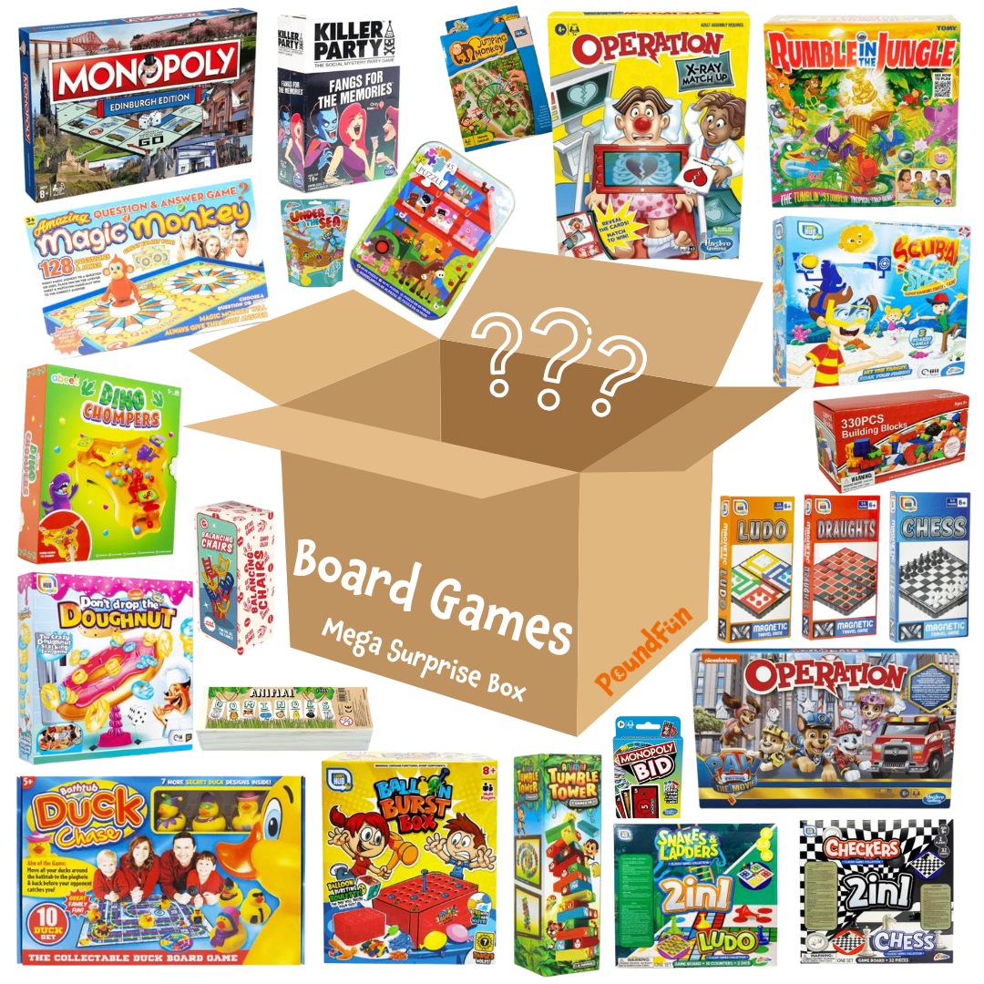 Board Games £25 Mega Surprise Box