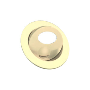 Beadlight Bora Light with Integral Bezel, gold plated