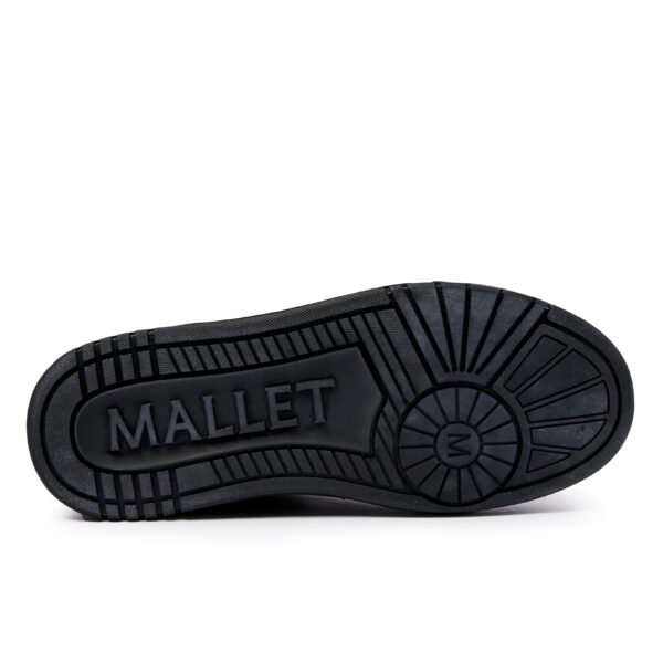 MALLET Carlton Strap Triple Black Trainers - Image 5