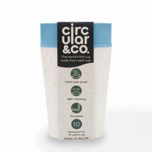 circular&co Circular Cup 8oz Cream & Faraway Blue