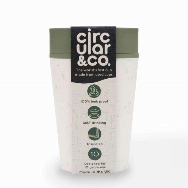 circular&co Circular Cup 8oz Cream & Honest Green