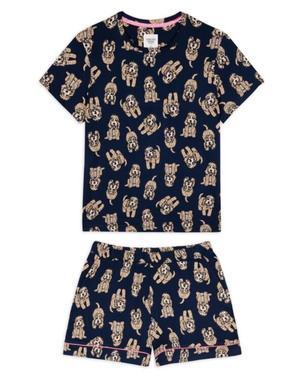 Cockapoo Print Short Pyjama Set