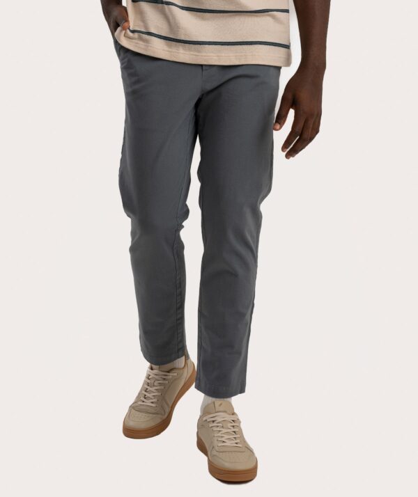 Mens Classic Slim Fit Chino - Dusty Olive