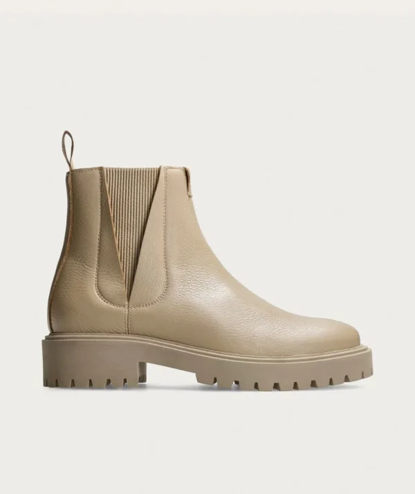 Ladies Chelsea Boots - Nude