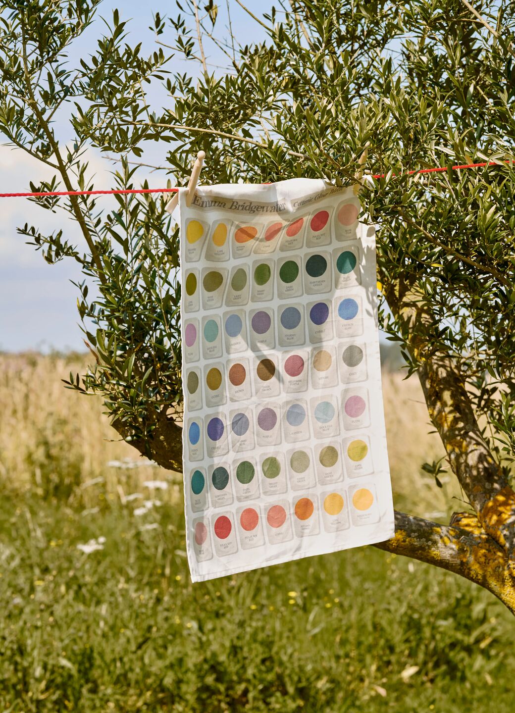 Emma Bridgewater Colour Chips Tea Towel - Image 2