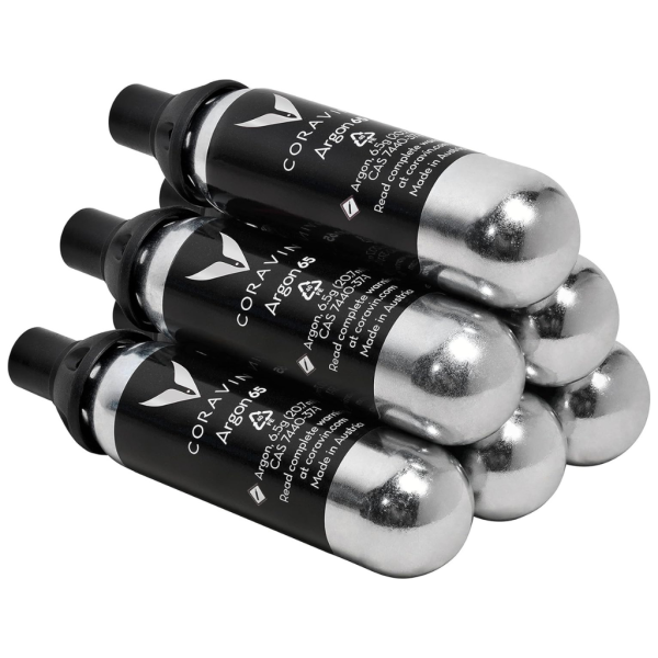Coravin Gas Pack of Six Canisters