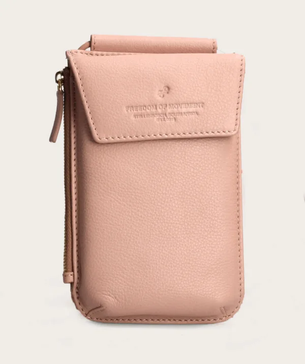 Crossbody Mobile Pouch Blush