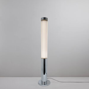 Davey Lighting Pillar Floor Light, Chrome Plated