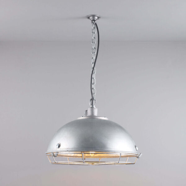 Davey Lighting Steel Working Light With Protective Guard, Galvanised