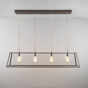 Davey Lighting Diner, Internally Glazed, 125, Weathered Brass, Clear Glass