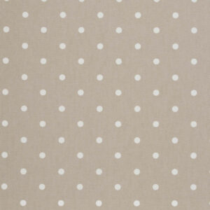 Clarke & Clarke Dotty Made To Measure Lined Curtains Taupe