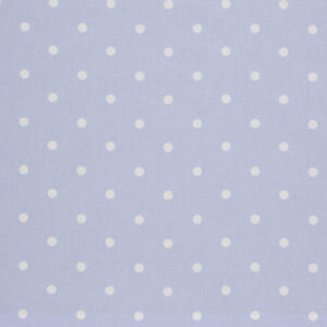 Clarke & Clarke Dotty Made To Measure Lined Curtains Powder Blue