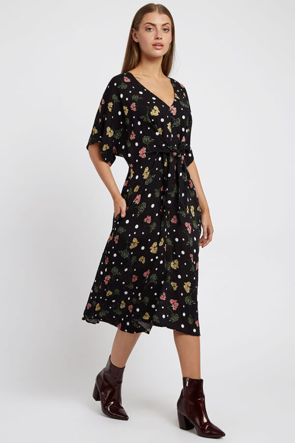 Louche Elody Elderflower Midi Dress