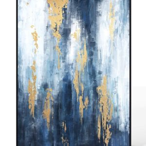 Ocean Hand Finished Abstract Canvas