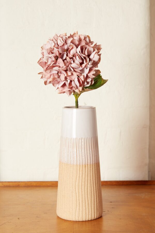 Faux Hydrangea Spray - Pink