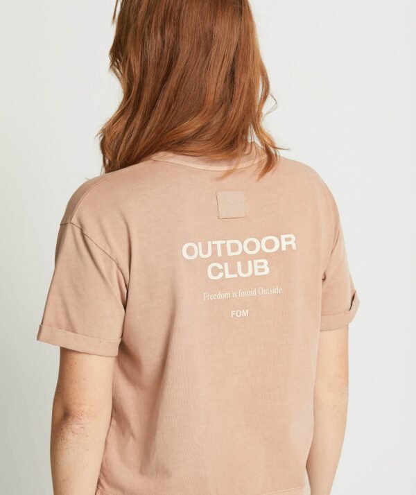 Ladies Outdoor Adventure Tee - Fawn