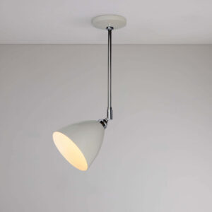 Original BTC Task Ceiling Light, Putty Grey
