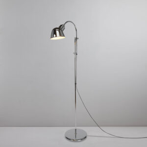 Original BTC Ginger Floor Light, Chrome