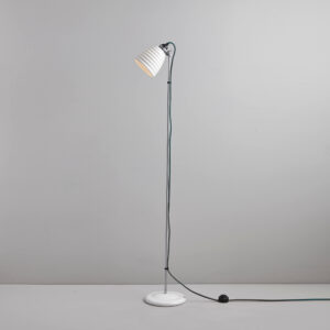 Original BTC Hector Bibendum Floor Light, Natural, Black Braided Cable