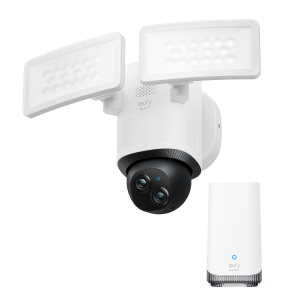 Floodlight Camera E340 + HomeBase S380 White