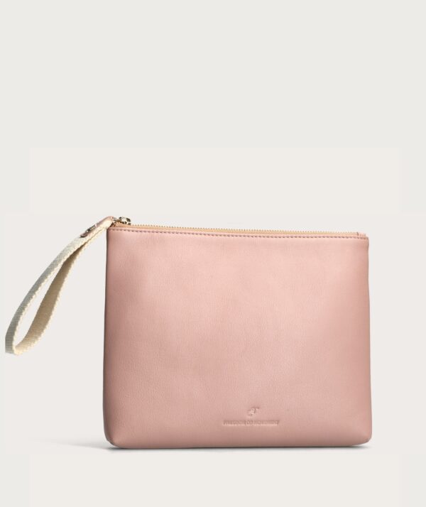 Wristlet Clutch Blush