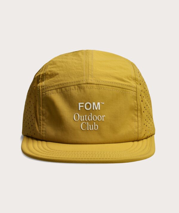 Outdoor Club Adventure Cap - Mustard