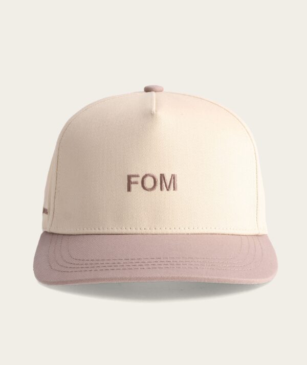 Structured Cap - Ecru/ Mauve