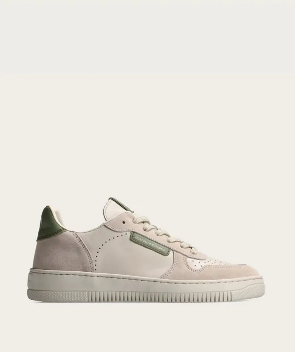 Fom Ladies Trainers Off-White/ Matcha