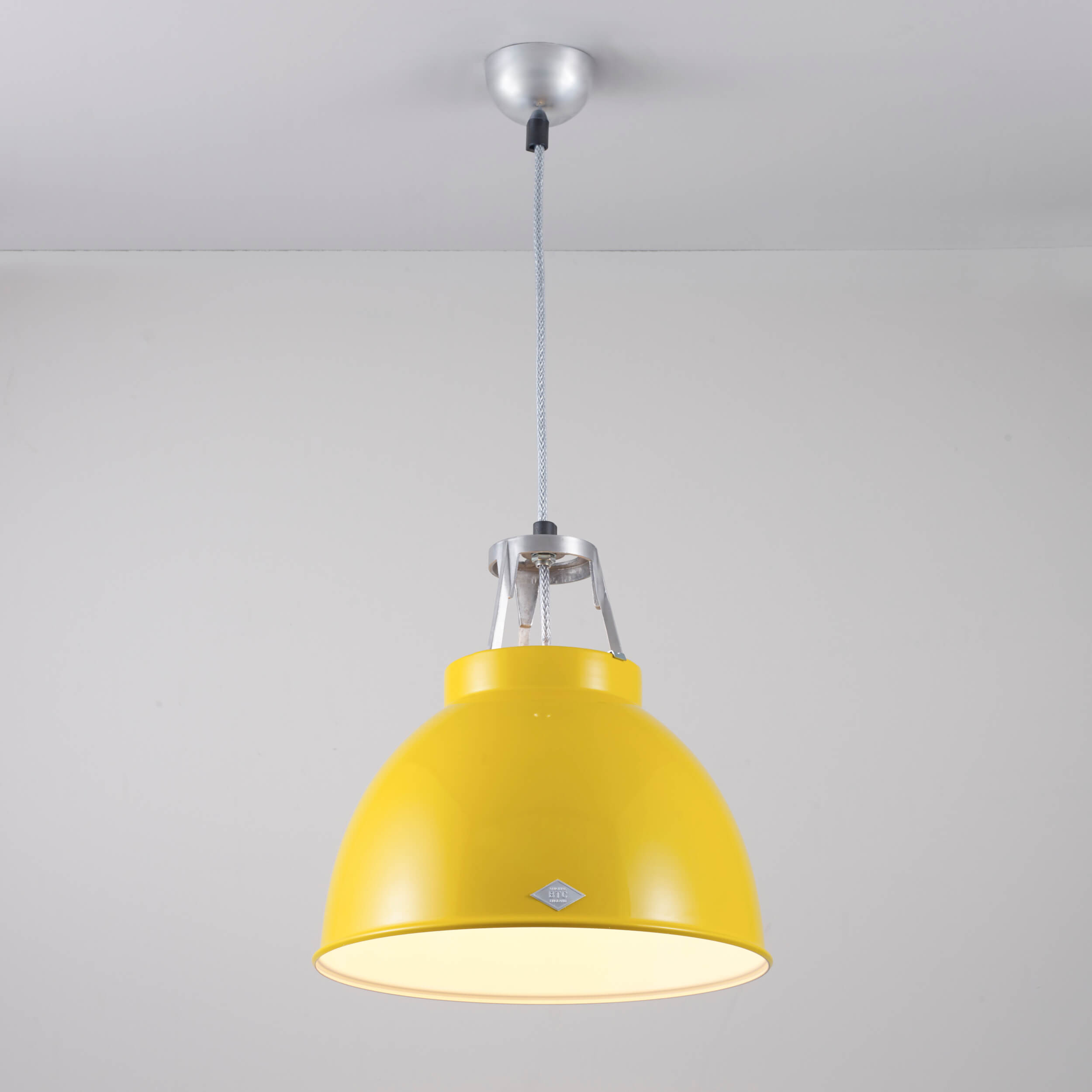 Original BTC Titan Size 1 Pendant, Yellow/White Interior