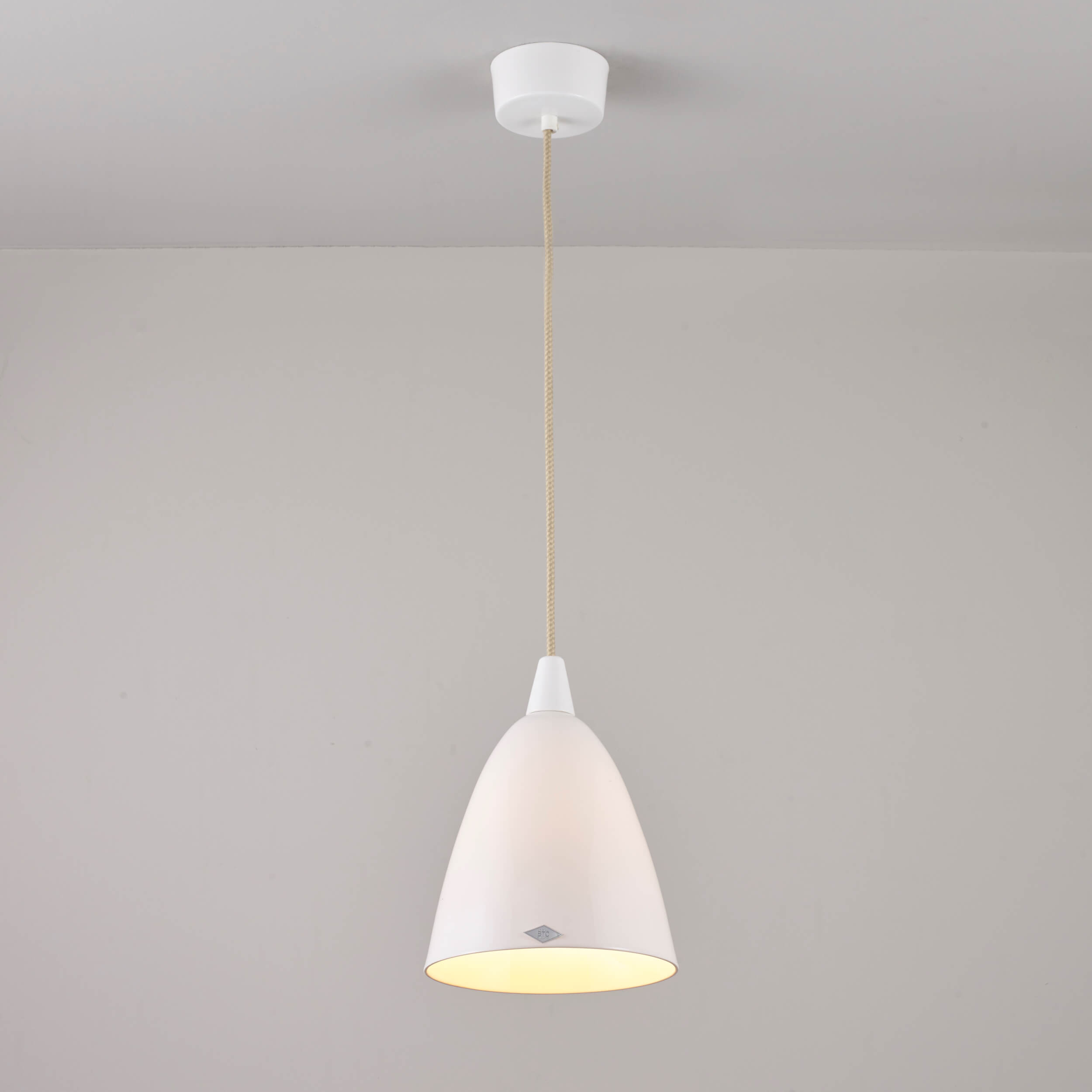 Original BTC Hector Size 3 Pendant Light, Natural