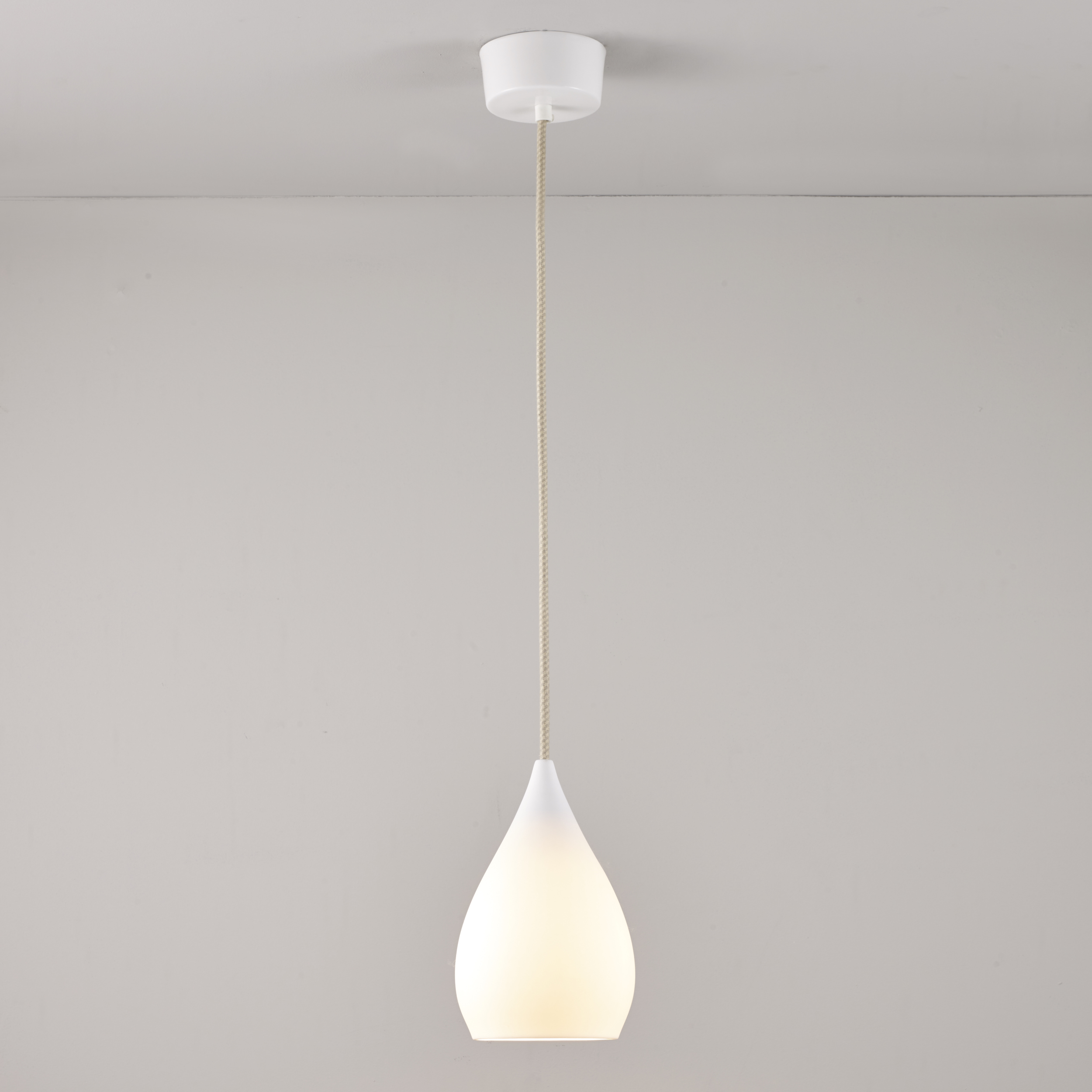 Original BTC Drop One Small Pendant Light, Matt