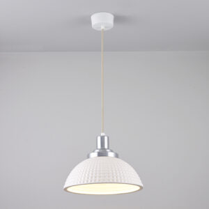 Original BTC Cosmo Dimple Pendant Light, Natural