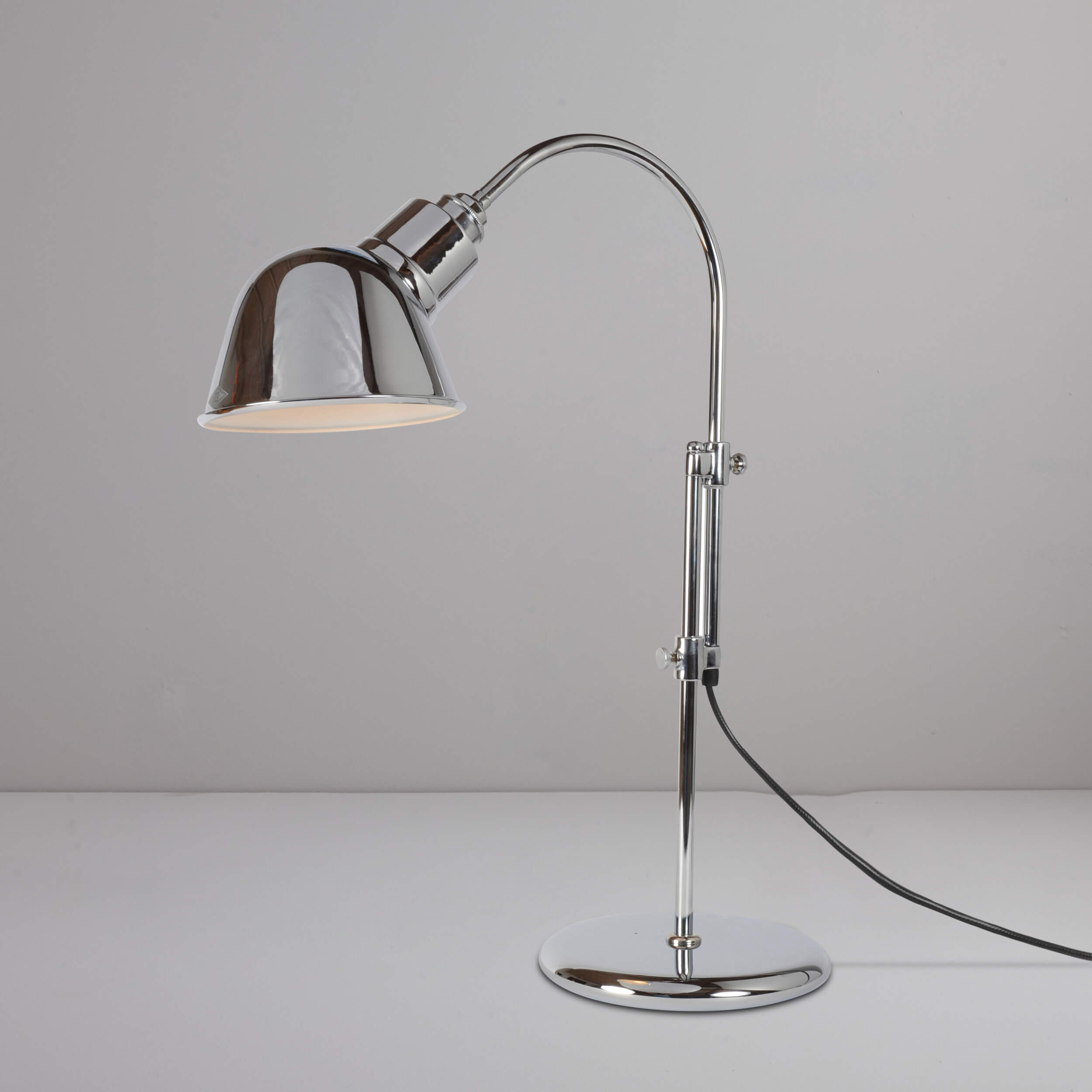 Original BTC Ginger Table Light, Chrome