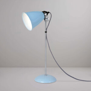 Original BTC Hector Medium Dome Table Light, Light Blue