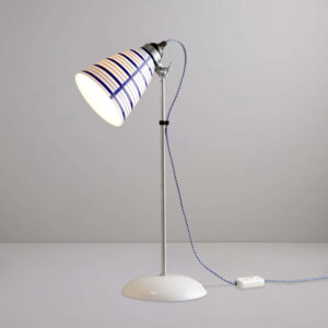 Original BTC Circle Line Medium Table Lamp, Blue/Natural