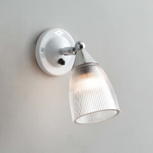 Original BTC Mann Prismatic Switched Wall Light