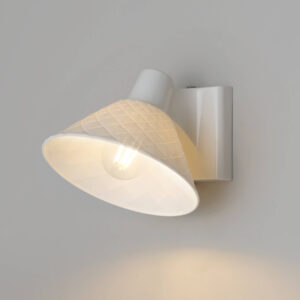 Original BTC Oxford 2 Bone China Pitched Wall Light